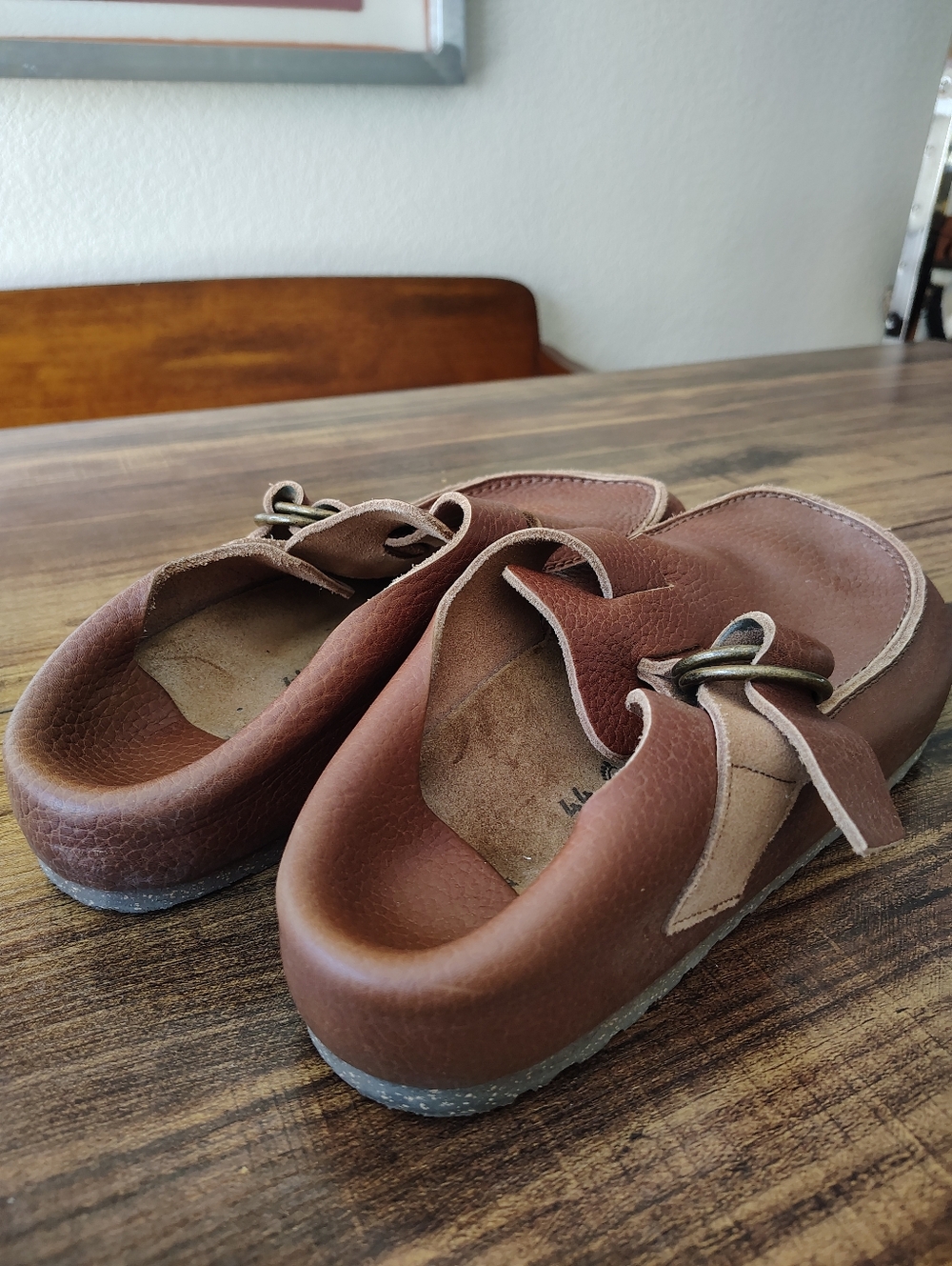 FILSON x BIRKENSTOCK London moccasin Brown leather EU 44 US 11 - Picture 5 of 8